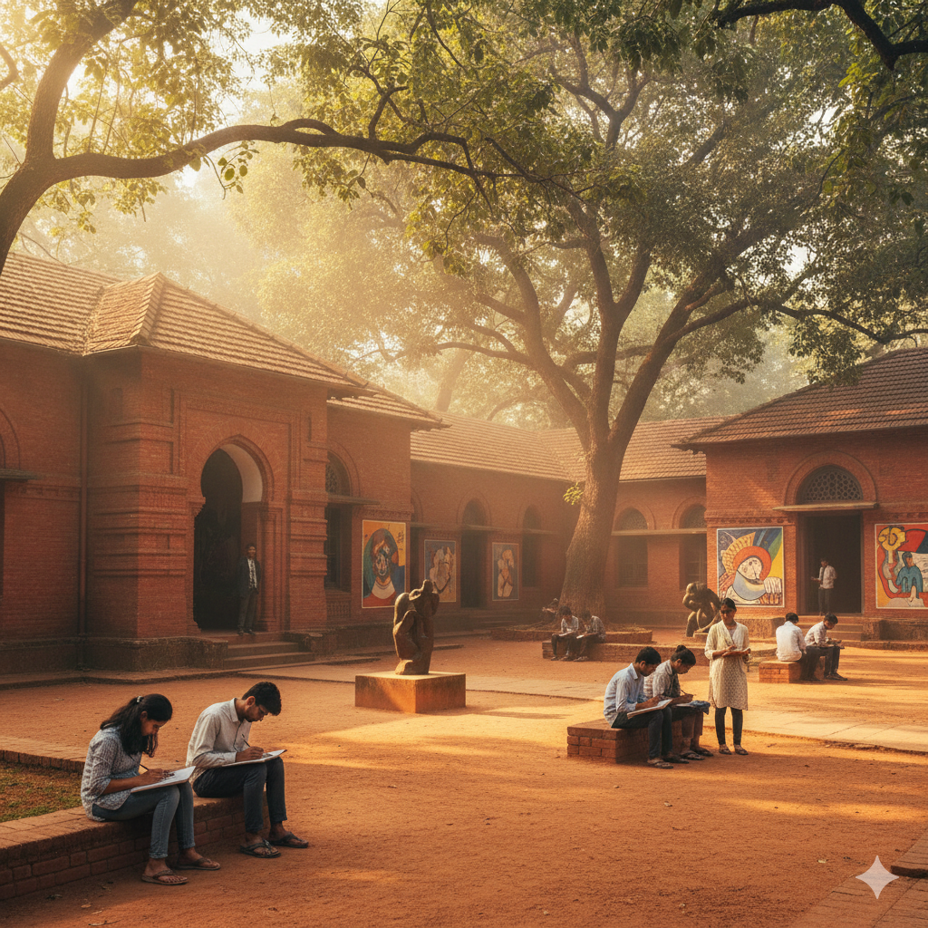 Art ; Education Legacy: A Tour of Visva-Bharati University ; Kala Bhavana